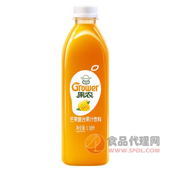 果农芒果汁饮料1.18L
