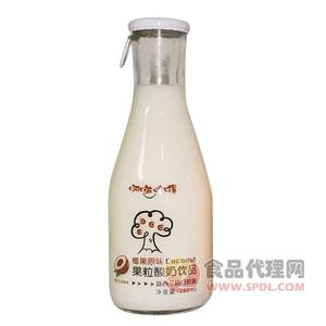 啊啵吃嘚果粒酸奶飲品椰果原味280ml