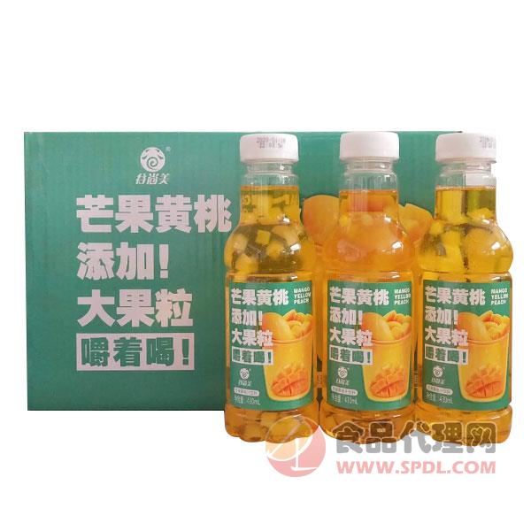谷尚美芒果黄桃汁饮料430mlx15瓶