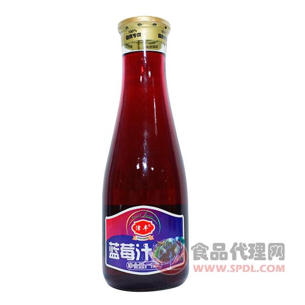 津丰蓝莓汁饮料1.5L