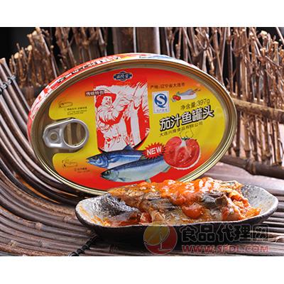 兴隆堡茄汁鱼罐头397g