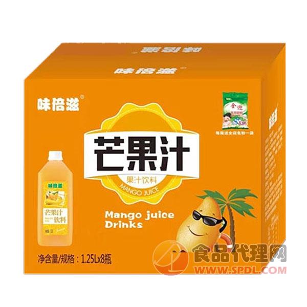 味倍滋芒果汁饮料1.25Lx8瓶