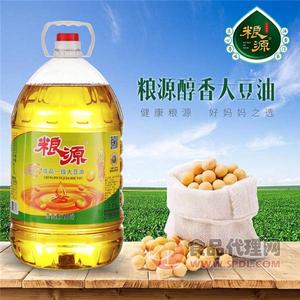 粮源大豆油桶装10L