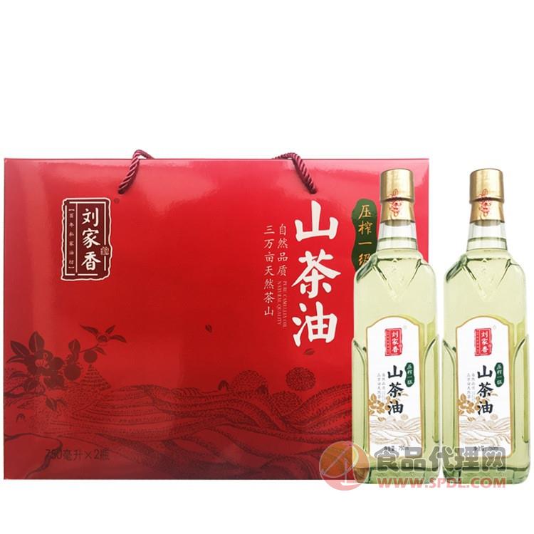 刘家香山茶油 瓶装