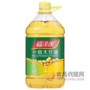 福泽康非转基因大豆油 5L