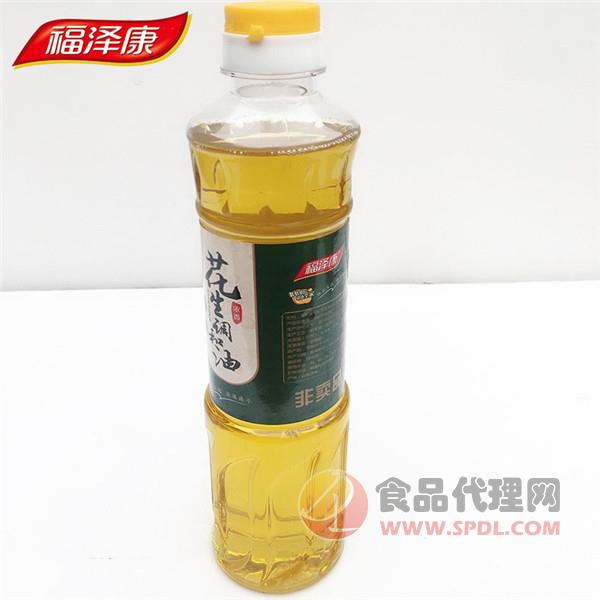 福泽康小瓶压榨花生调和油500ML