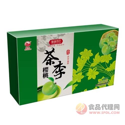 新味茶食樱桃茶李230g
