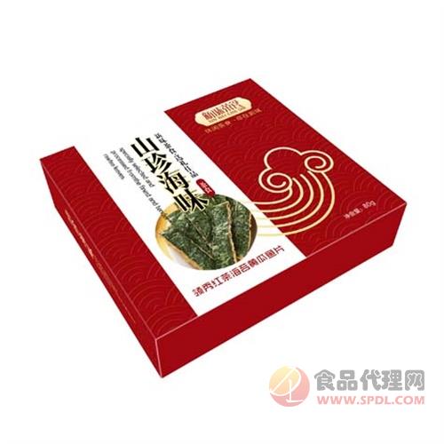 新味茶食领秀红茶海苔黄瓜鱼片80g