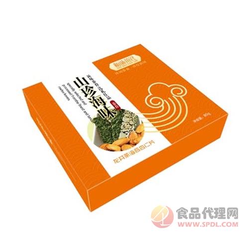 新味茶食龙井茶海苔杏仁片80g