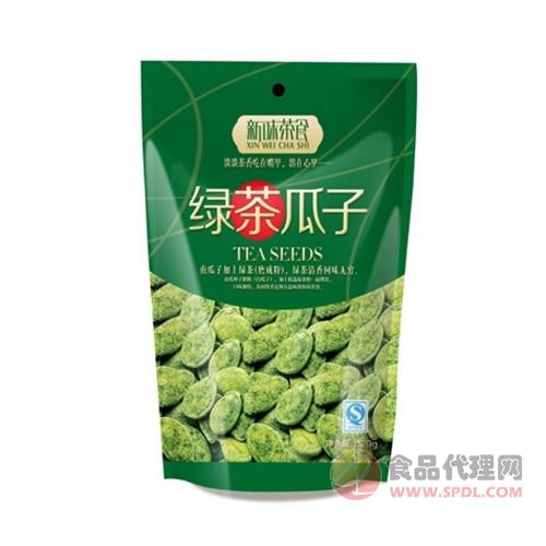 新味茶食绿茶瓜子120g