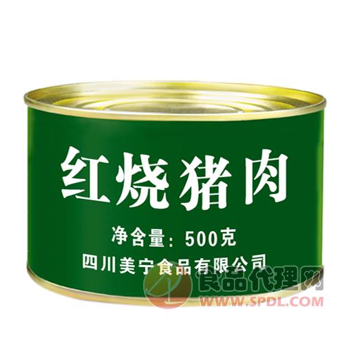 美宁红烧猪肉罐头500g