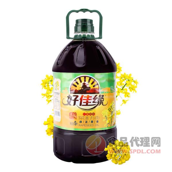 好佳缘原香菜籽油 5L