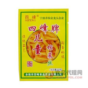 四峰兒童榨菜絲50g