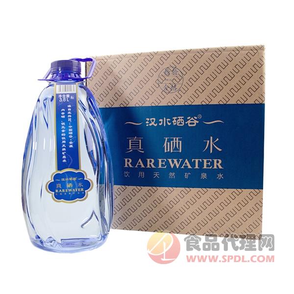 汉水硒谷天然矿泉水3.8Lx4瓶