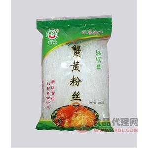 春發(fā)純綠豆蟹黃粉絲300g