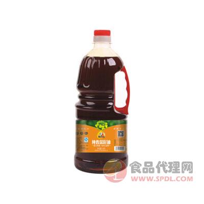 驰亿川纯香菜籽油1.8L
