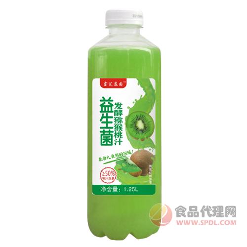 东汇庄园益生菌发酵猕猴桃汁饮料1.25L