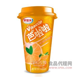 好彩头芭啦啦金桔柠檬果汁茶420ml