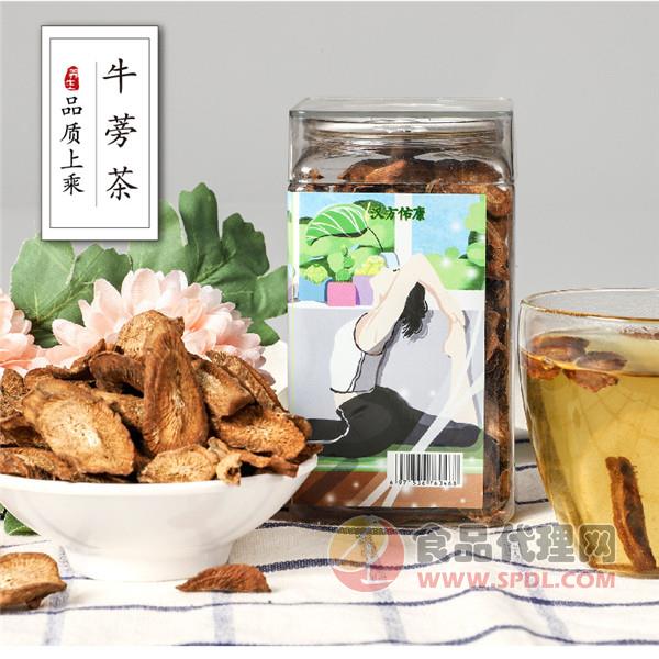 汉方佑康牛蒡片茶罐装