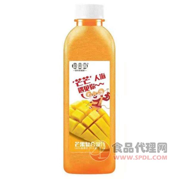 豫善堂芒果复合果汁饮料1.25L