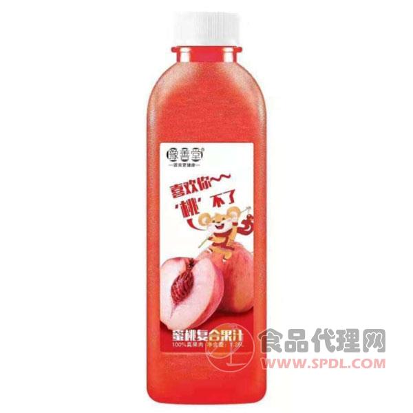 豫善堂蜜桃复合果汁饮料1.25L