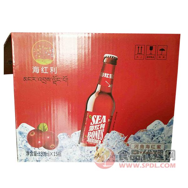 海红利碳酸饮料330mlx15瓶