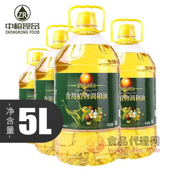 中榕山茶食用植物调和油5L