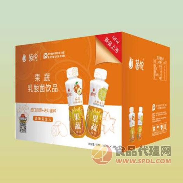 菌悦果蔬乳酸菌饮品330mlx12瓶