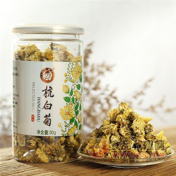 萬千食方桐鄉(xiāng)杭白菊罐裝30g