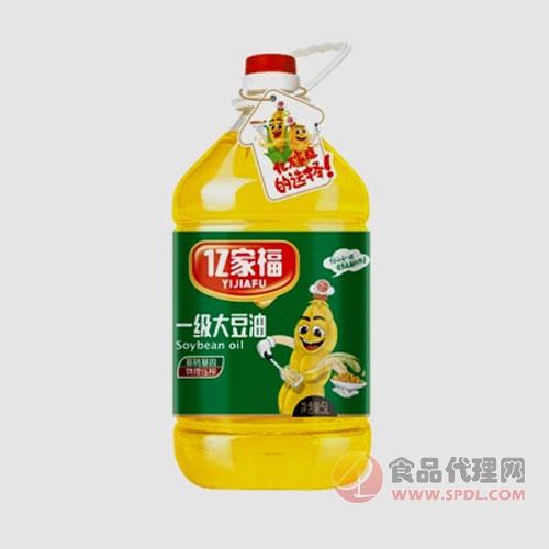 亿家福一级大豆油5L