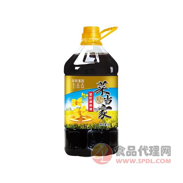 菜当家菜籽调和油5L