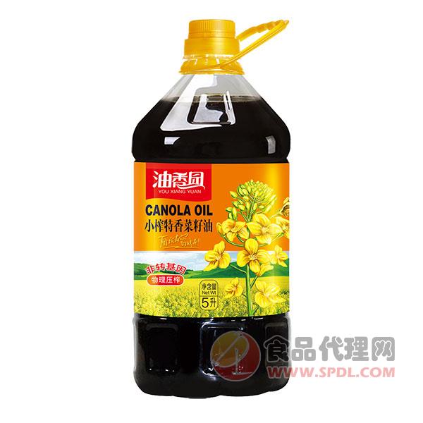 油香园特香菜籽油5L