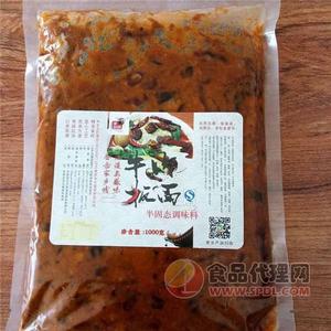 渝品蜀 牛肉板面半固态调味料1000g