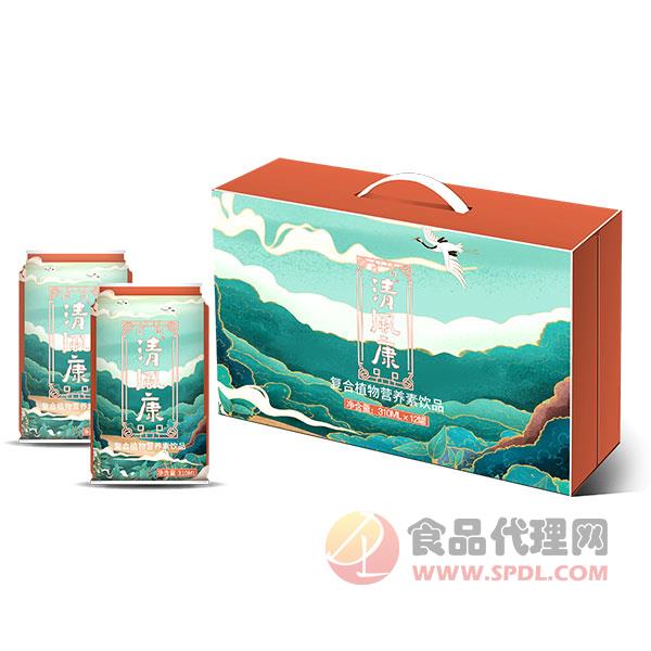 清风康复合植物饮料310mlx12罐