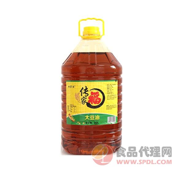 传家福大豆油20L