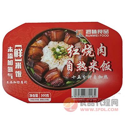 润味食品红烧肉自热米饭300g