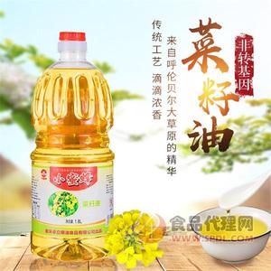 小蜜蜂菜籽油1.8L