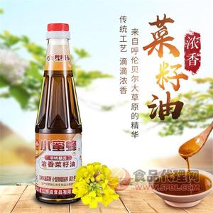 小蜜蜂濃香菜籽油450ml