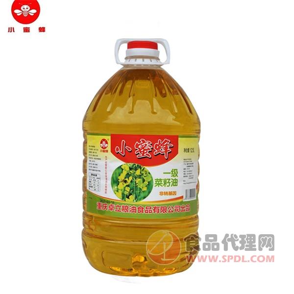 小蜜蜂一级菜籽油 12.5L