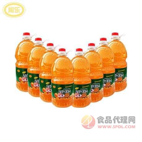 闻乐绿色果园果汁饮料4.5L