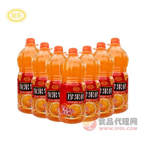 闻乐珍果橙橙汁饮料2.58L