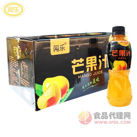 闻乐芒果汁饮料380mlx24瓶