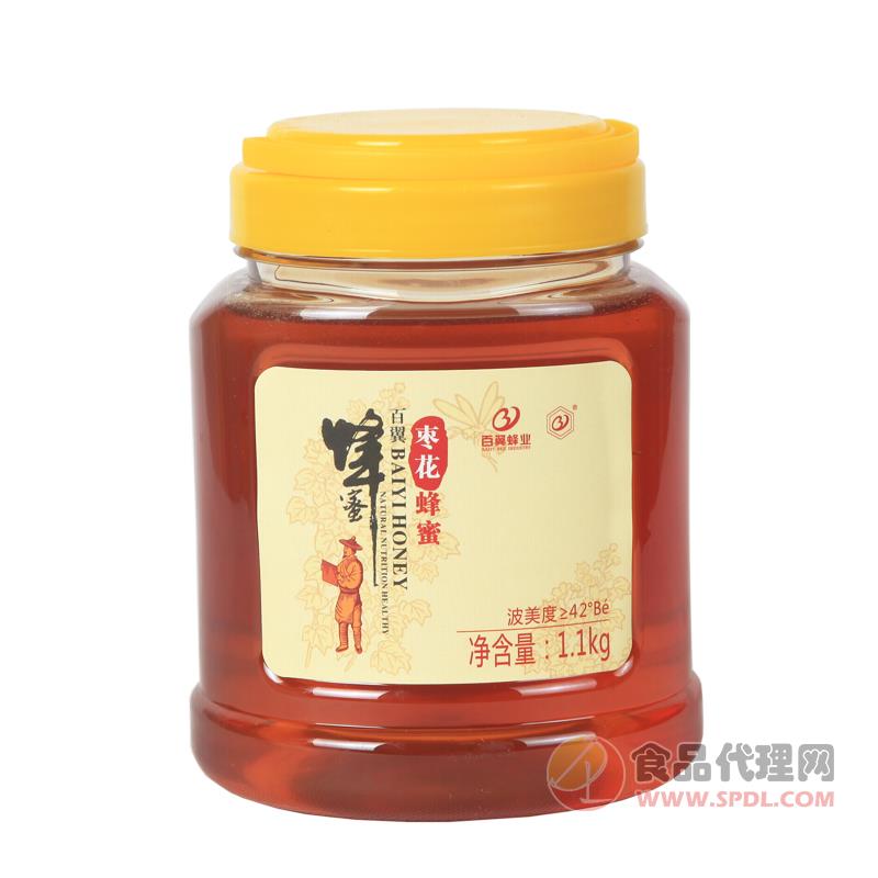 百翼枣花蜂蜜1.1kg