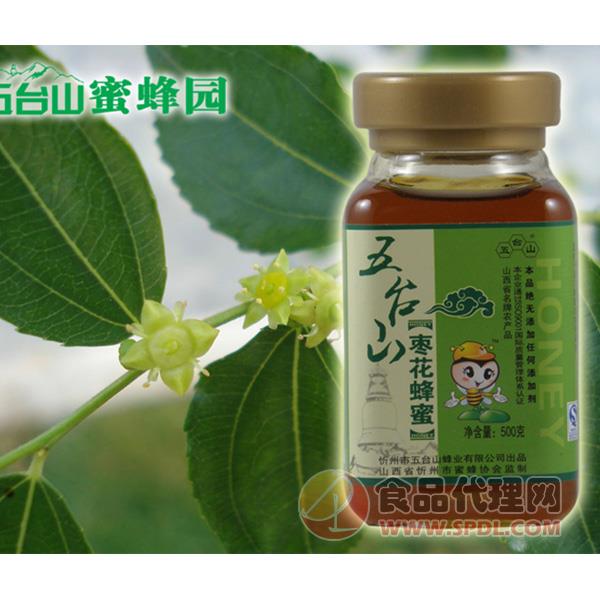 五台山枣花蜂蜜500g