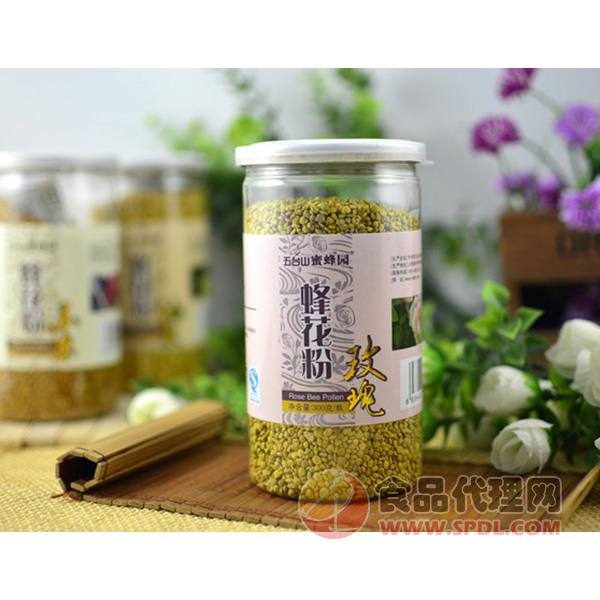 五台山蜜蜂园玫瑰花粉300g