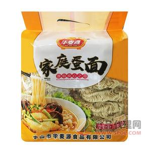 华麦源家庭蛋面800g