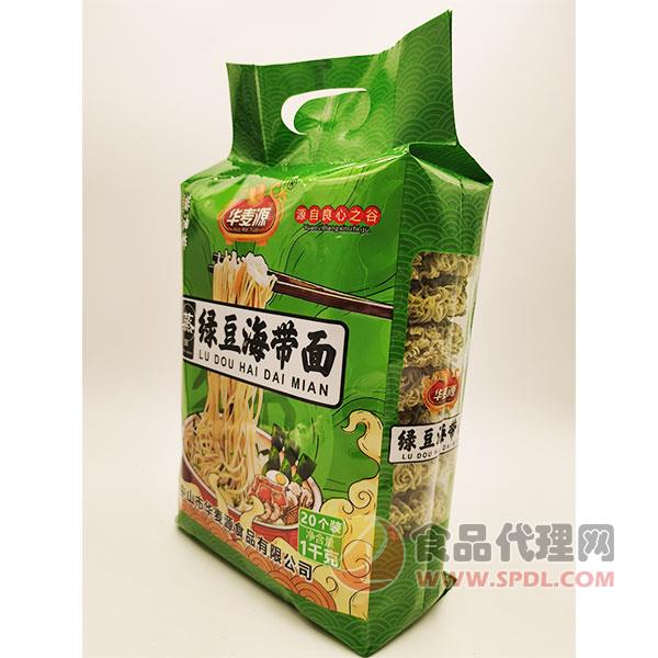 华麦源绿豆海带面1kg