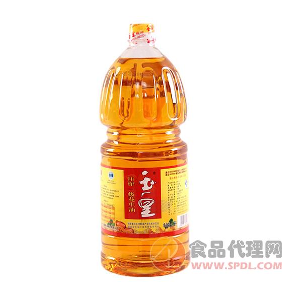 玉皇压榨一级花生油2.5L