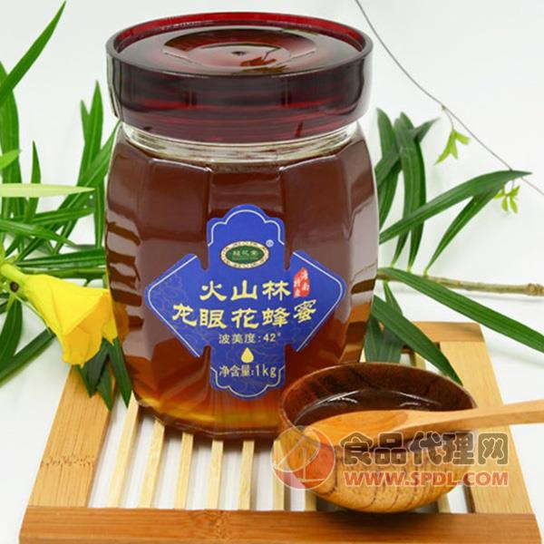 冠花堂火山林龙眼蜜1kg