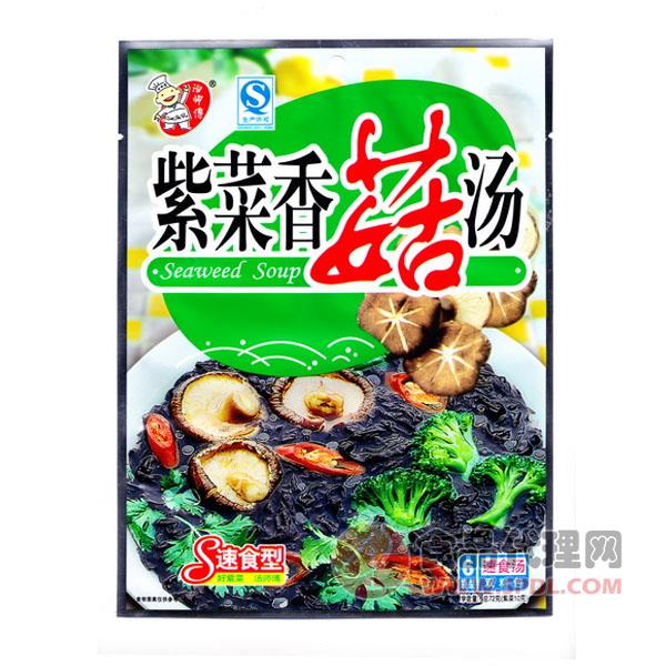 汤师傅紫菜香菇汤72g